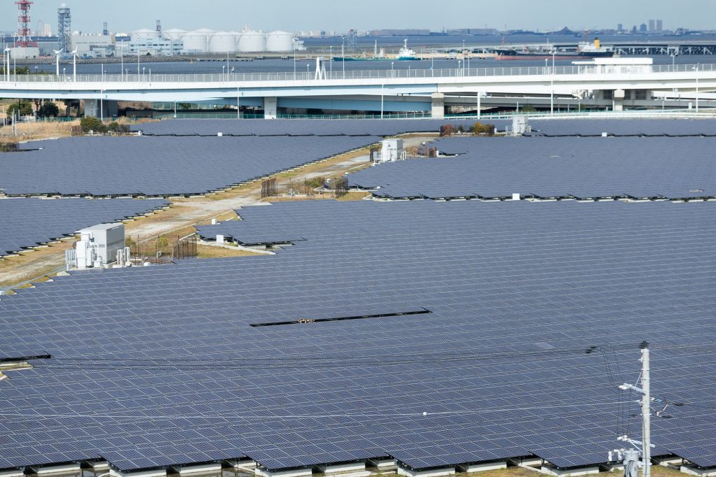 Solar energy power plant