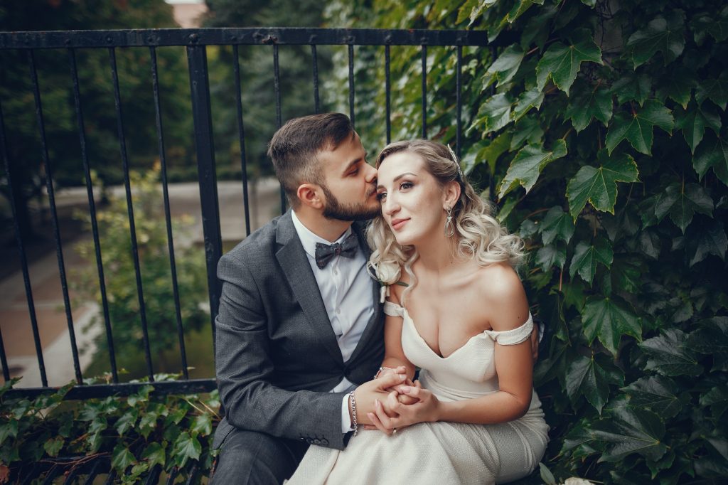 Bride and groom