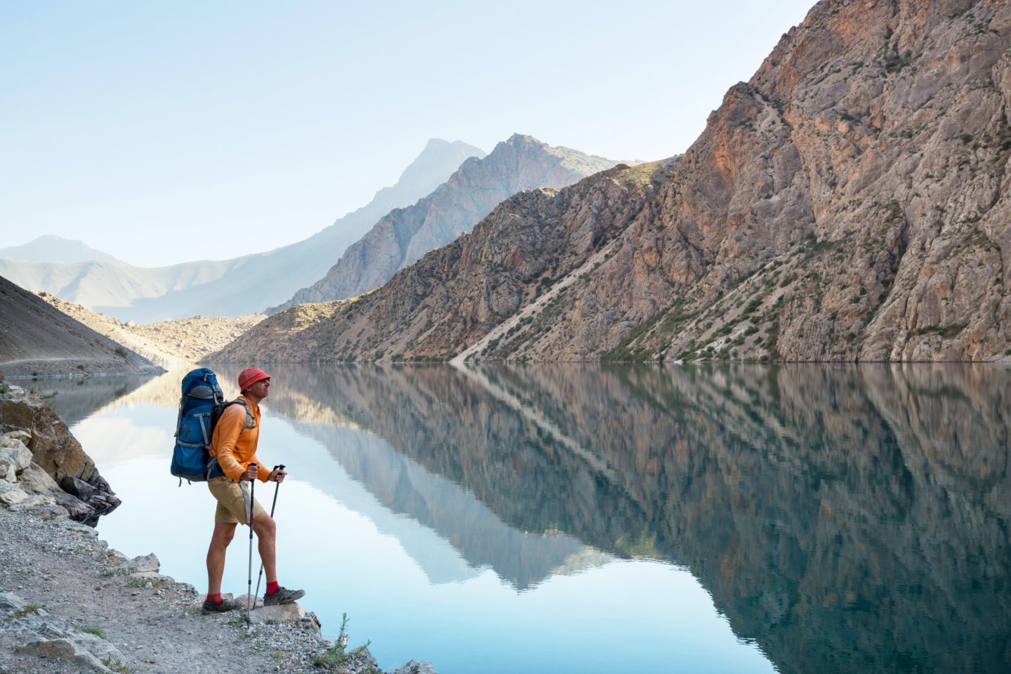 Hike in Fann mountains