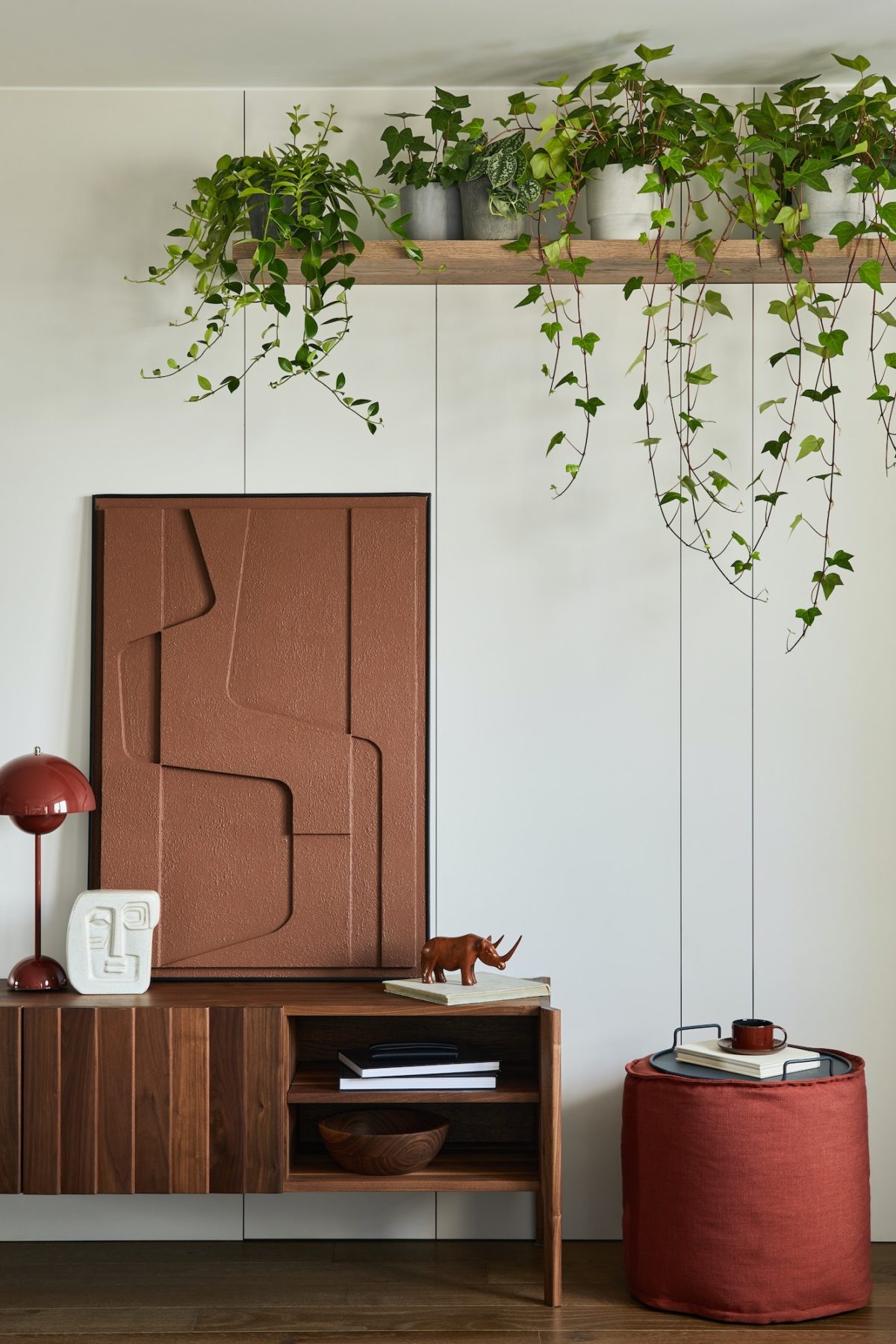 Stylish and creative living room interior design