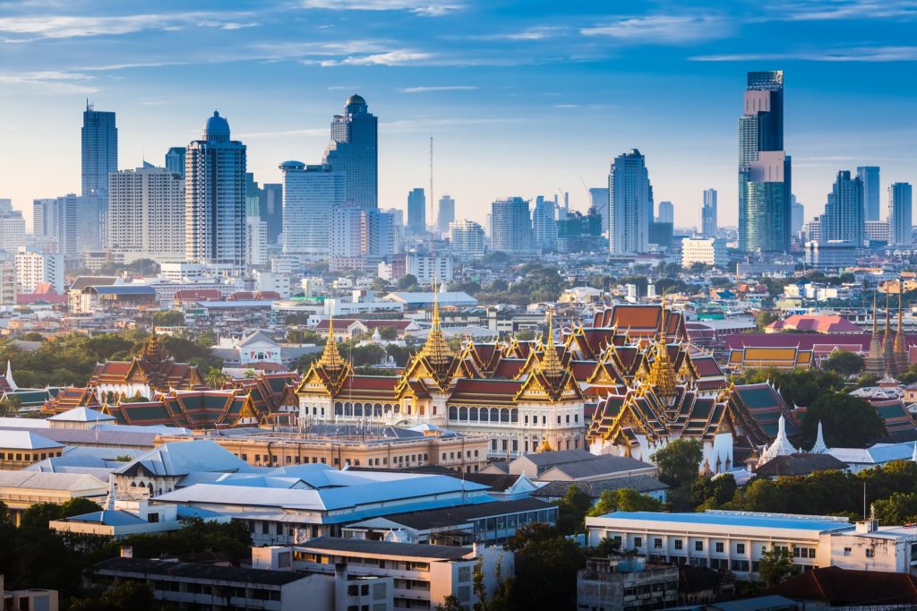 The Grand Palace of Bangkok, Thailand.