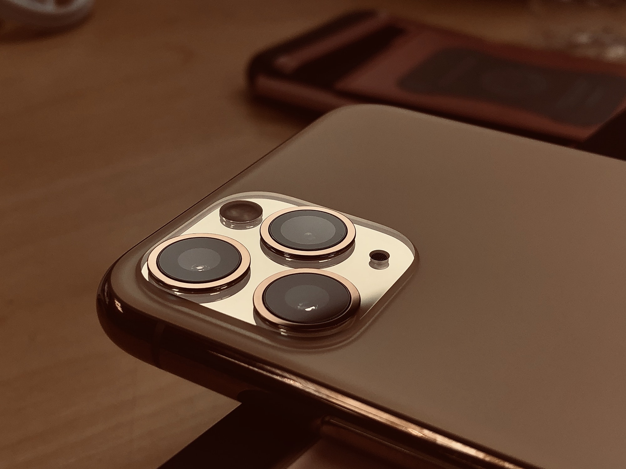 The triple lens camera on the iPhone 11 Pro Max! 📱