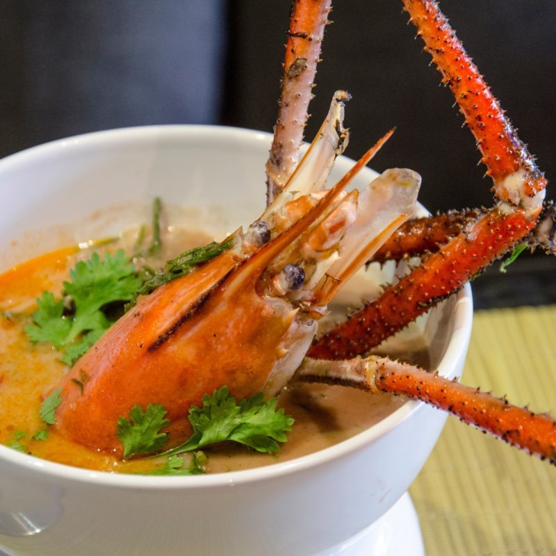 Dinner, Asian food, crab Soap