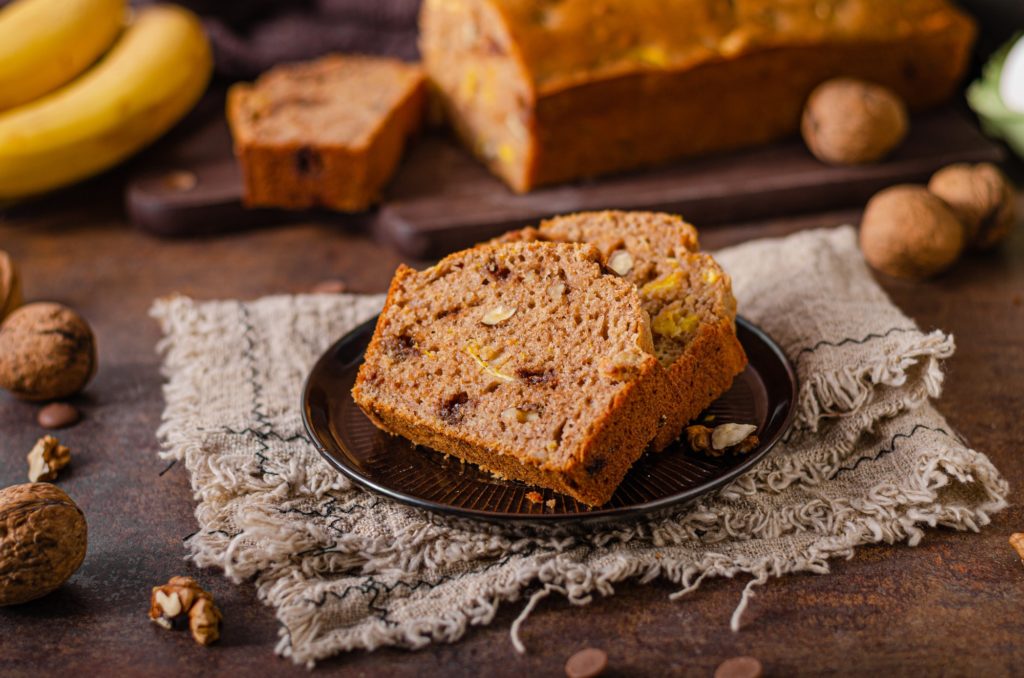 Sweet and heathy banana bread