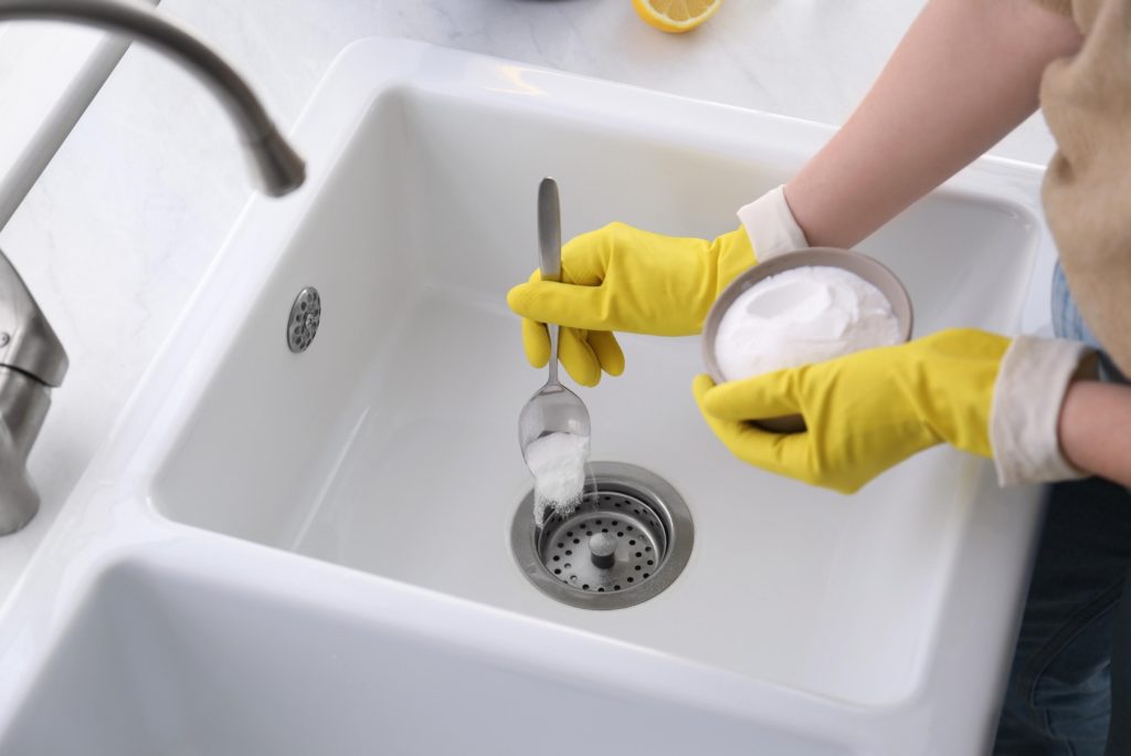 Sink and Faucet Concept, Creative Photo About sink and faucet in house interior.