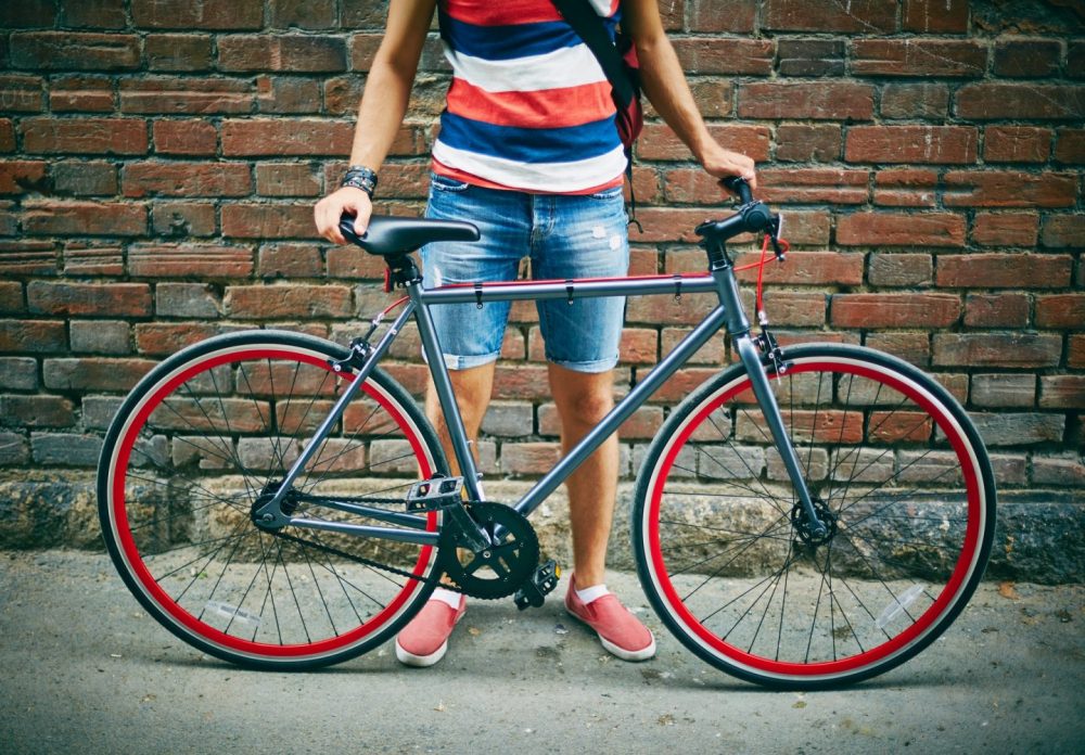 Bicycle of sportsman